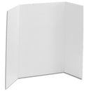 PRESENTATION BOARD EN CARTON TRI-FOLD BLANCO 36" X 48" E-CLIPS