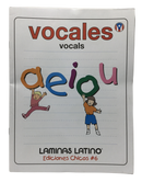 LIBRO DE LAMINAS DE VOCALES LAMINAS LATINO EDICIONES CHICOS