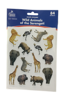 STICKER ANIMALES SALVAJES PQ-84 CARSON DELLOSA