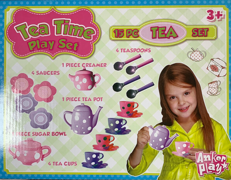 JUEGO DE COCINA PLASTICO TEA TIME PLAY SET