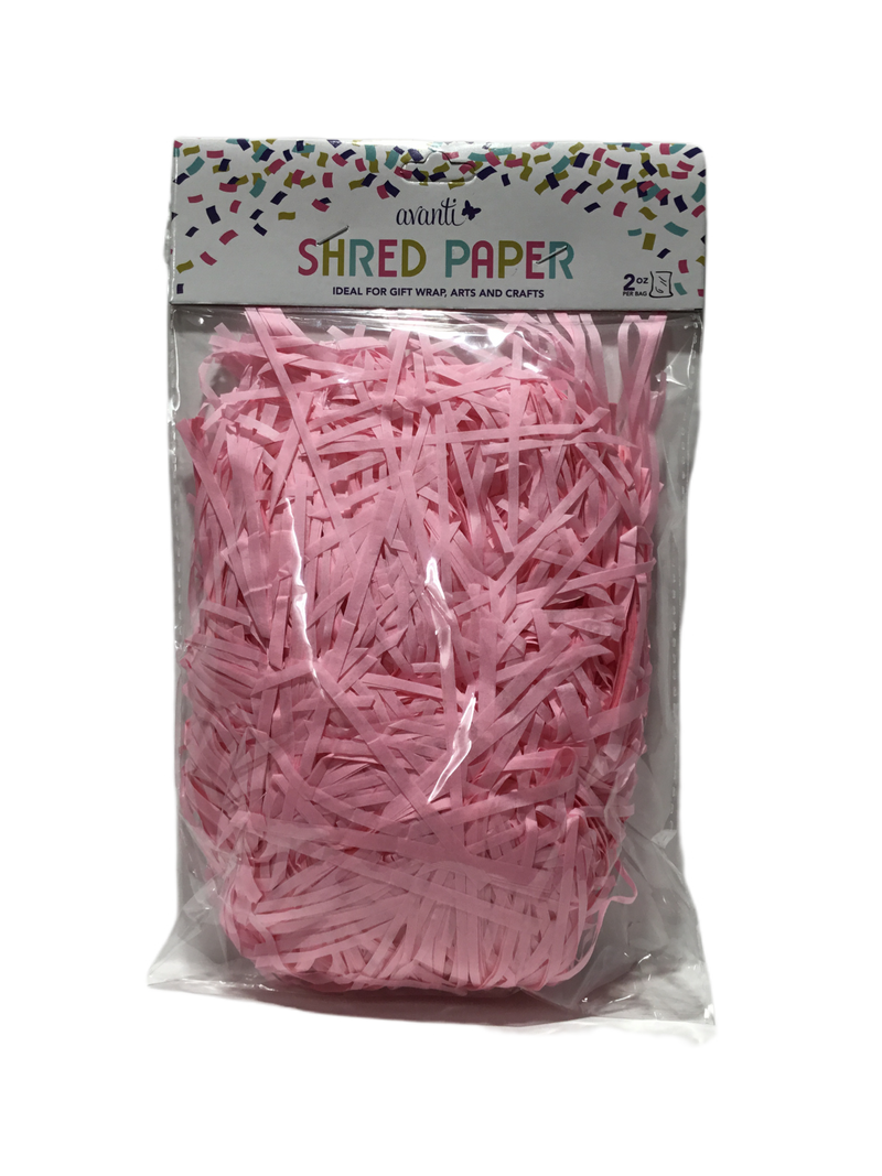 PAPER SHRED ROSA BEBE DE 2 OZ AVANTI