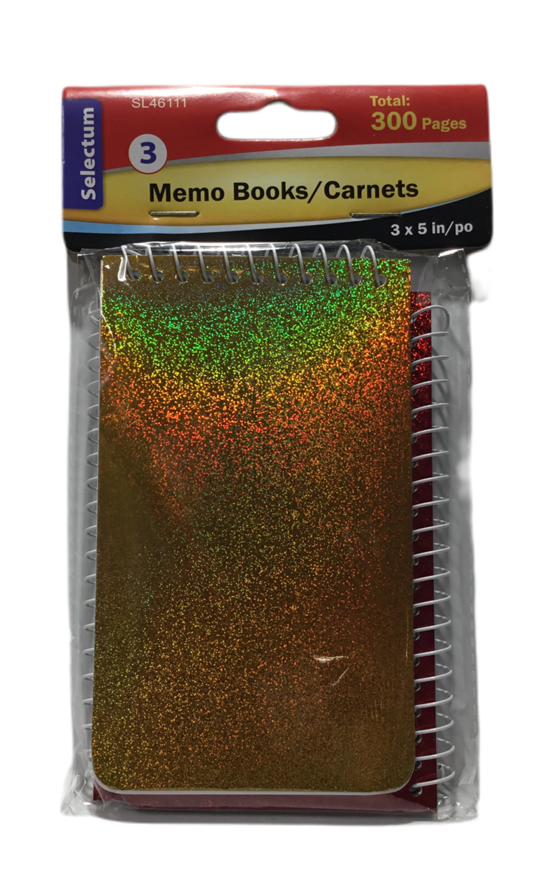 LIBRETA MEMO BOOK MINI 3" X 5" PQ-3 SELECTUM