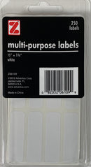 LABEL 1/2" X 1 3/4" BLANCO PQ-250