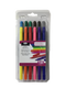 MARCADORES PERMANENTES DOBLE PUNTA PQ-12 COLORES ROYAL BRUSH