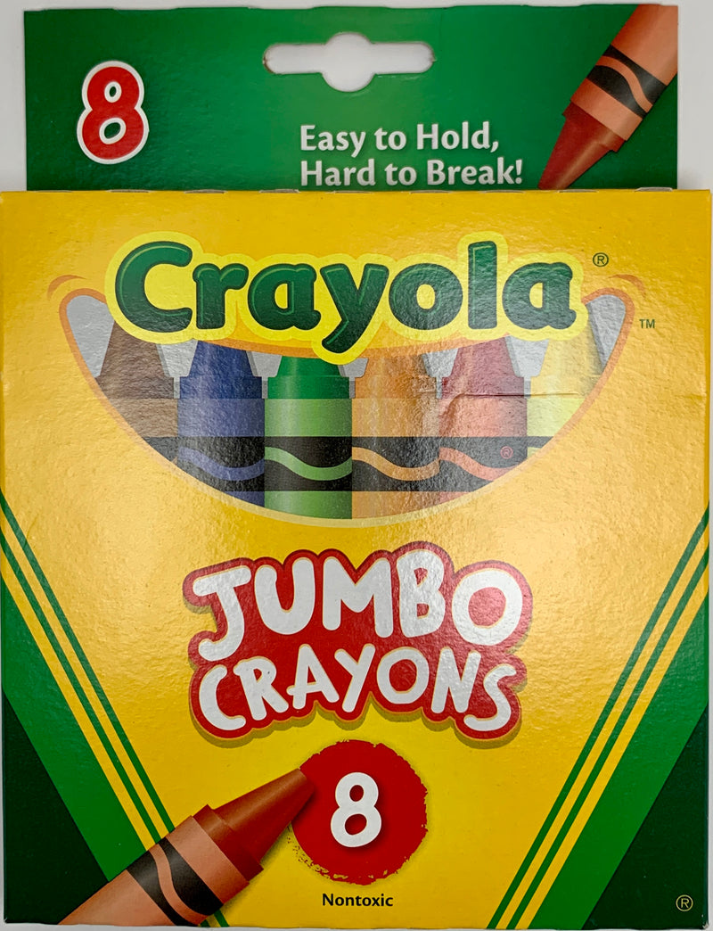 CRAYOLA JUMBO DE 8 COLORES CRAYOLA