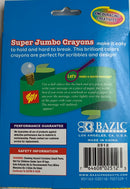 CRAYOLA JUMBO SUPER DE 8 COLORES BAZIC