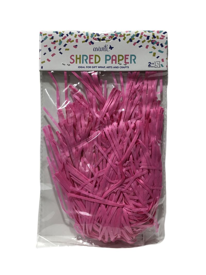 PAPER SHRED ROSA FUCSIA DE 2 OZ AVANTI