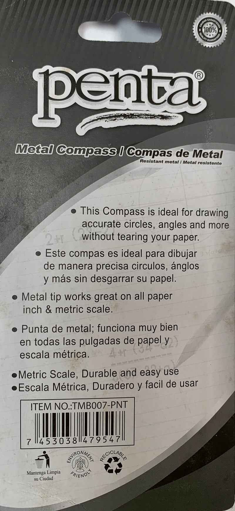 COMPAS DE METAL