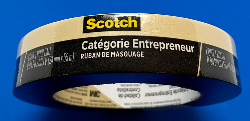 MASKING TAPE 1" SCOTCH 3M .94" X 60 YD