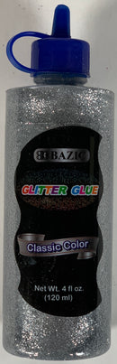 PEGA CON BRILLO COLORES CLASICOS 4 OZ BAZIC