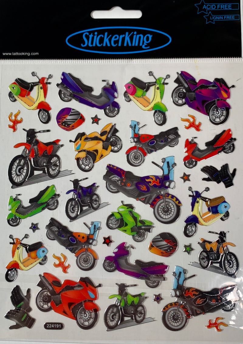 STICKER TRANSPORTACION MOTORAS