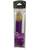 PINCELES REDONDOS SET DE 5 ROYAL BRUSH