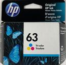 TINTA PARA PRINTER HP-63 TRI-COLOR