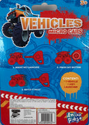 JUEGO DE CARRITO PLASTICO VEHICLES MICRO CARS