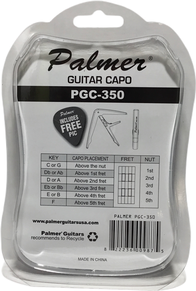 SORDINA O CAPO PARA GUITARRA PGC-350 PALMER