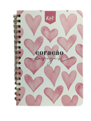 LIBRETA ARGOLLADA 3 DIVISIONES PEQUEÑA CARPETA DURA 240 PAGINAS DISEÑOS "KIUT" NORMA