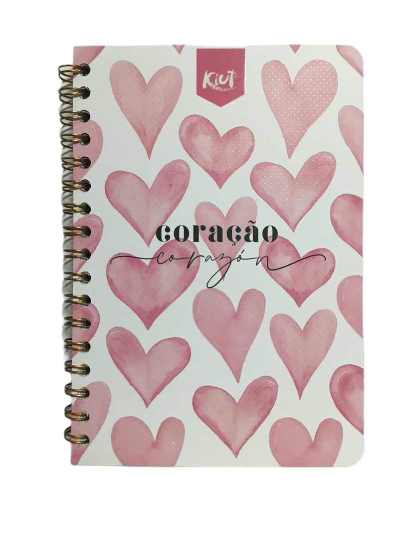 LIBRETA ARGOLLADA 3 DIVISIONES PEQUEÑA CARPETA DURA 240 PAGINAS DISEÑOS "KIUT" NORMA