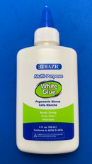 PEGA BLANCA BAZIC 4, 7.625 OZ Y 1 GALON BAZIC