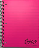 LIBRETA ARGOLLADA GRANDE DE 3 DIVISIONES COLOR-Z DE 138 HOJAS VARIOS COLORES