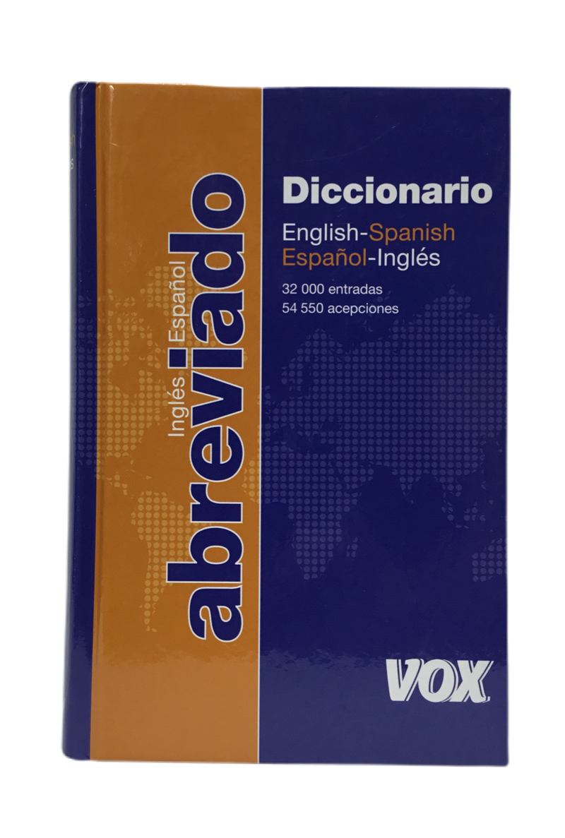 DICCIONARIO ABREVIADO INGLES/ESPAÑOL ESPAÑOL/INGLES VOX