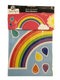 DECORACION ARCOIRIS GIGANTE SET DE 47 CARSON DELLOSA