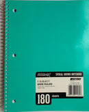 LIBRETA ARGOLLADA GRANDE DE 5 DIVISIONES 180 HOJAS VARIOS COLORES A ESCOGER PROMARX