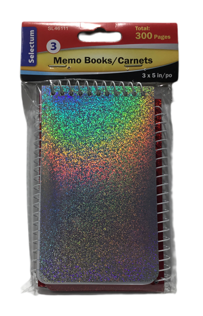 LIBRETA MEMO BOOK MINI 3" X 5" PQ-3 SELECTUM