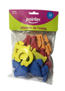 LETRAS EN FOAMY DE 1.5" PQ-26 POINTER