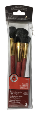 PINCELES DE MOPA SET DE 3 ROYAL BRUSH