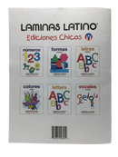 LIBRO DE LAMINAS DE LETRAS LAMINAS LATINO EDICIONES CHICOS