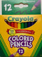 LAPICES DE COLOREAR PEQUEÑOS DE 12 COLORES CRAYOLA