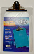 CLIP BOARD EN ACRILICO TAMAÑO CARTA QUICK