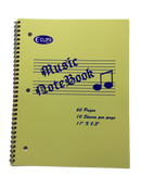 LIBRETA DE MUSICA DE 10 PENTAGRAMAS E-CLIPS