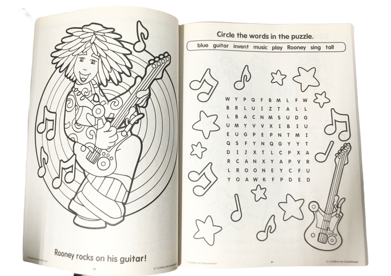 LIBRO DE PINTAR DOODLEBOPS