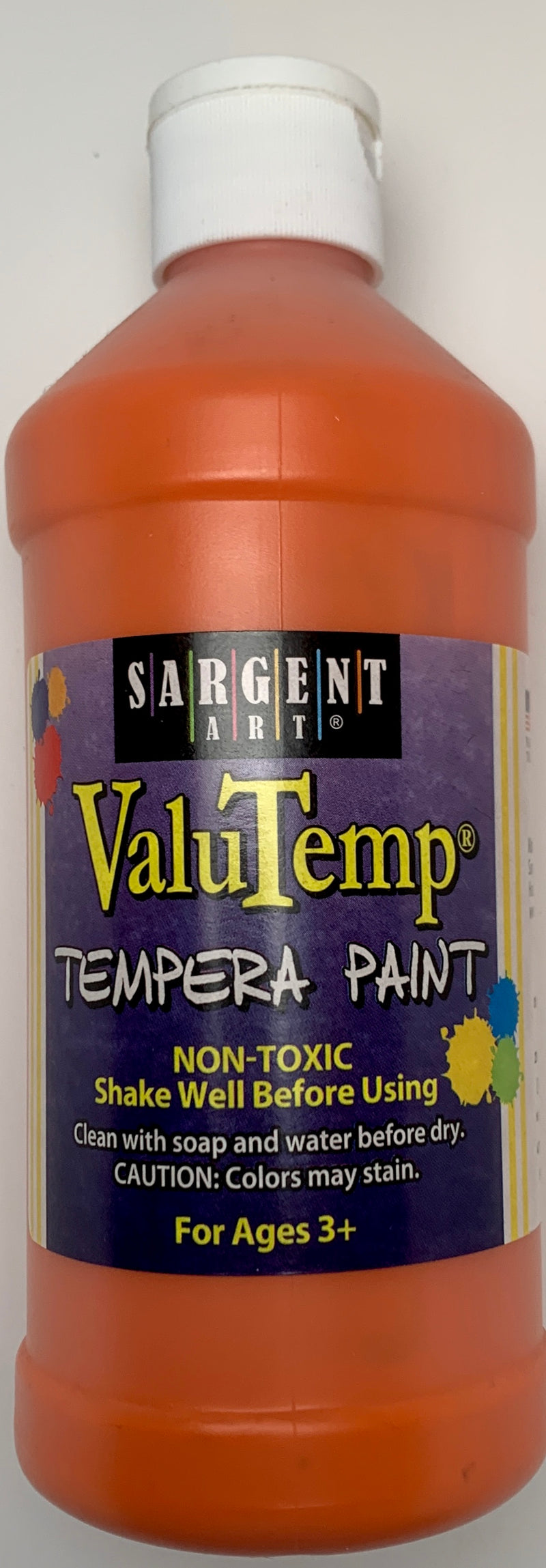 TEMPERA NO TOXICA VARIOS COLORES 16 OZ SARGENT ART