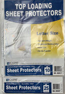 SHEET PROTECTORS TAMAÑO CARTA PQ-10 O PQ-25 C-LINE