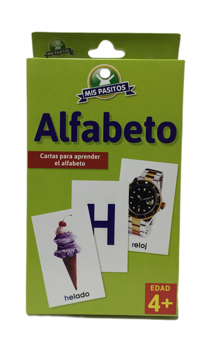 FLASH CARDS DE ALFABETO EN ESPAÑOL MIS PASITOS