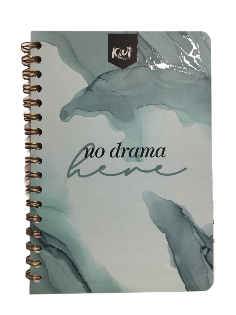 LIBRETA ARGOLLADA 3 DIVISIONES PEQUEÑA CARPETA DURA 240 PAGINAS DISEÑOS "KIUT" NORMA