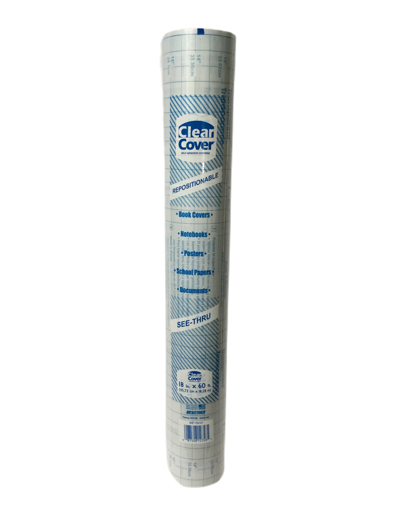 CONTACT PAPER CLEAR ROLLO 18" X 60'  MAGIC COVER