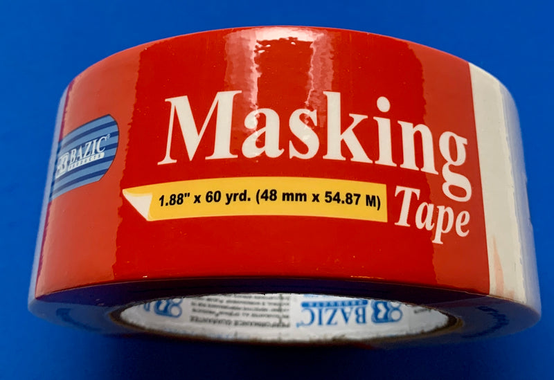 MASKING TAPE 2 " BAZIC 1.88 " X 60 YD