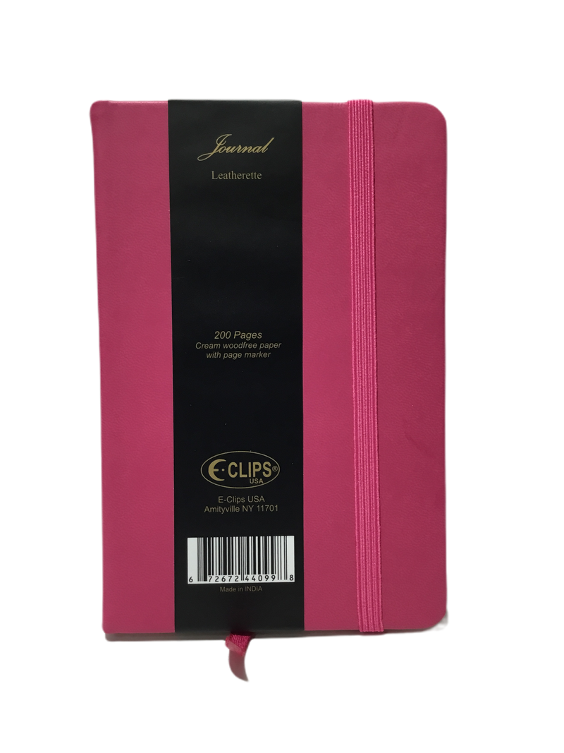 LIBRETA DE RECORD 5" X 8" VARIOS COLORES A ESCOGER E-CLIPS