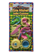 JUEGO DE COCINA PLASTICO CUTE KITCHEN DE 13 PIEZAS