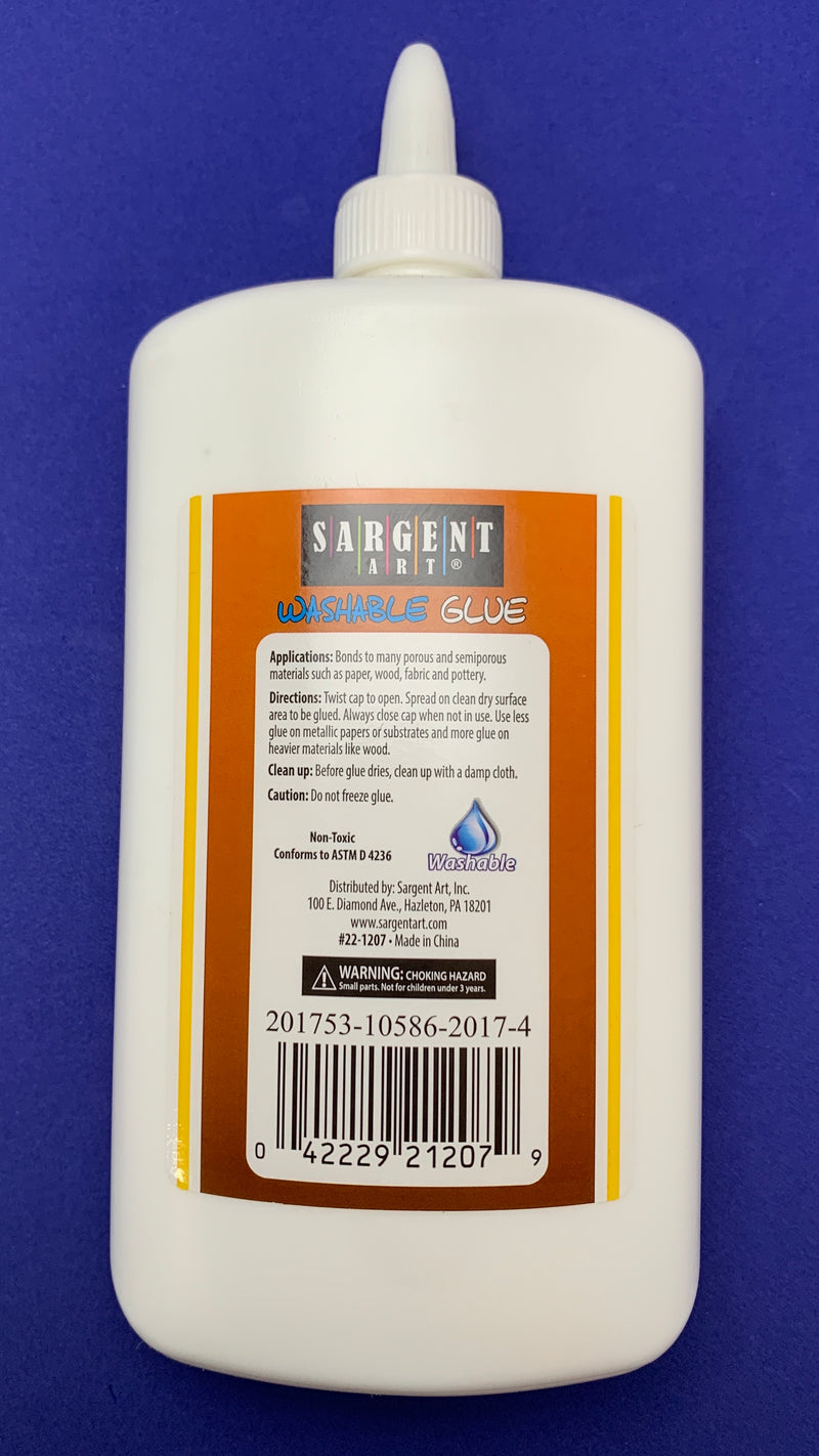 PEGA BLANCA  4, 8 Y 16 OZ SARGENT ART