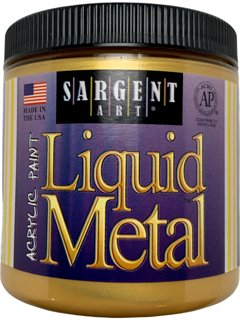 PINTURA ACRILICA LIQUID METAL 8 OZ SARGENT ART