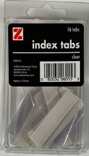 INDEX TABS CLEAR PQ-16