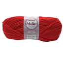 HILO DE TEJER DE 100 G MOLLET COLOR ROJO