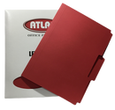 FILE FOLDER TAMAÑO CARTA ROJO CJ-100 ATLAS