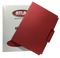 FILE FOLDER TAMAÑO CARTA ROJO CJ-100 ATLAS