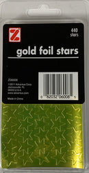 LABEL ESTRELLAS COLOR ORO PQ-440