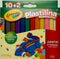 PLASTICINA 12 COLORES PQ-6.7 OZ CRAYOLA